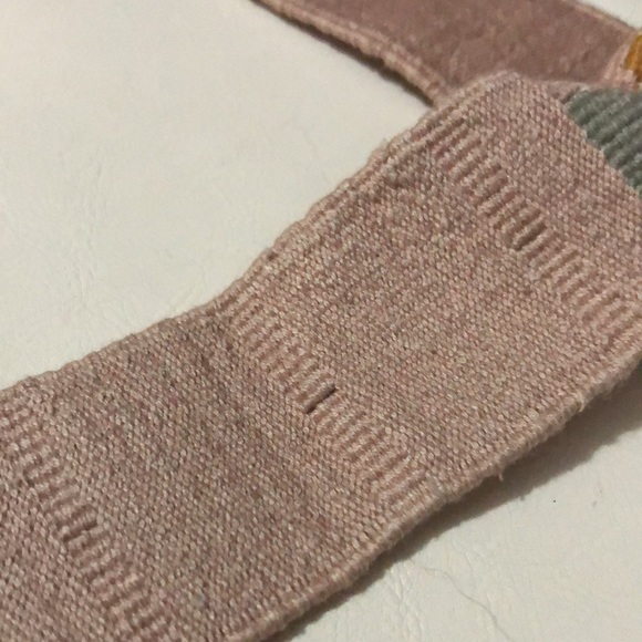 Vintage Woven Belt with Leather Buckle-Tan-Southwest Vibes - Picture 13 of 16